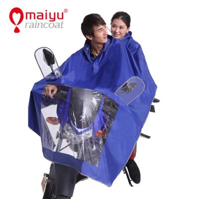 China Two Person Durable Raincoat Poncho Motorcycle Durable Rainwear for sale