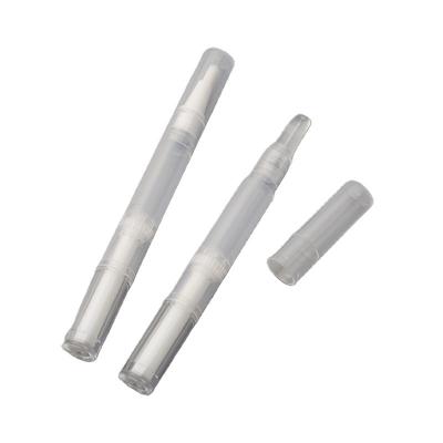 China Multifunctional Empty Twist Tube Cosmetic Use 4ml Cosmetic Packaging Pen Aluminum Tubes Lip Gloss for sale