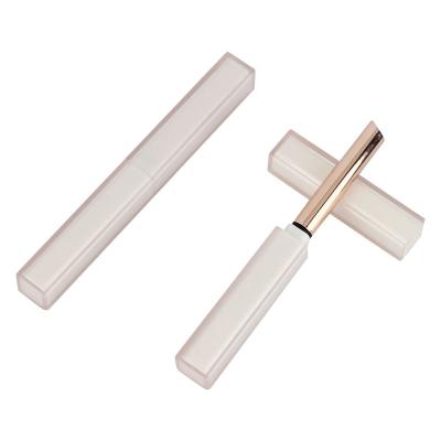 China HUAYI Lip Gloss Container Lipstick Container Luxury Flat Square Cosmetic Lip Gloss Container Empty Lipstick Packaging Tube for sale