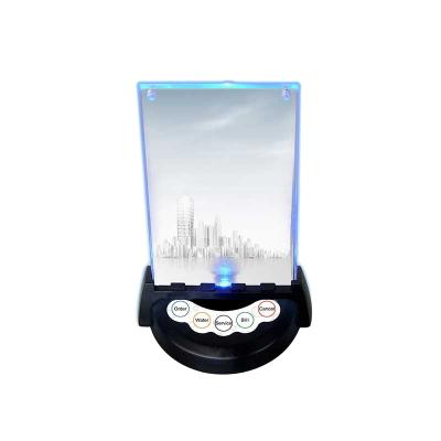 China Wireless Clinic/Restaurant/Cafe Restaurant/Transportation Hotel Cafe Table-Card Guest Pager With Led Wireless Light for sale