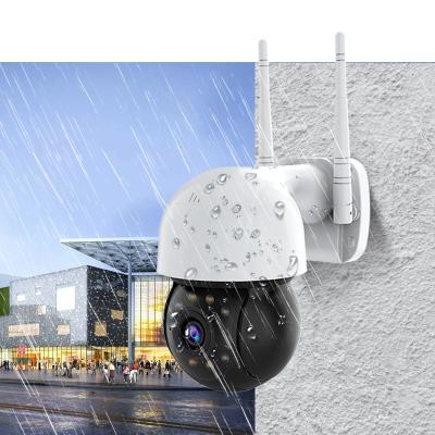 China Factory Supply 1080P PAN-TILT Color Night Vision Tuya PTZ Direct Outdoor IP Wireless Security Wifi Camera CCTV Camera for sale