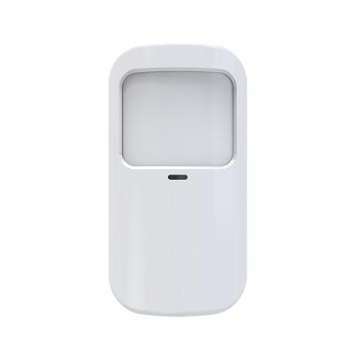 China Professional Wireless Infrared Remote Control PIR Motion Sensor Alarm Detector 433Mhz EV1527 for Home Alarm System Motion Detection for sale