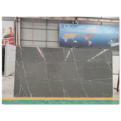 Cina Grey Marble Look Calacatta Stone Quartz Surface Solid Surface Artificial Marble Engineered Quartz Original 93% Pure Quartz Sand in vendita