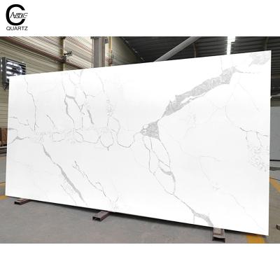 Cina factory price artificial stone quartz slabs for island kitchen tables hot sale calacatte tree in vendita