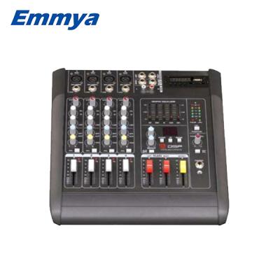 China With MP3 Widescreen Professional Sound Mixer Powered Mixer Audio WITH ultra low noise for sale