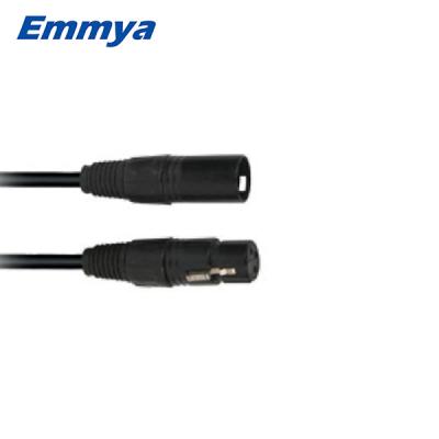 China High Quality Black Metal MIC097 Connector 3 Pin XLR Male To Female Microphone Cable With Cheap Price for sale