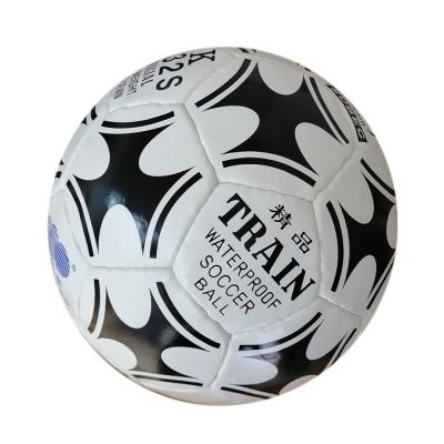 China Wholesale PU Material Butyl Bladder Training Football Size 4 And Size 5 Hand Sewn Football PU Train Soccer for sale