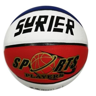 China Outdoor Sport Game Customized Logo Basketball Kid Sports Ball TPU Material Leather Basketball Ball Size 5 for sale