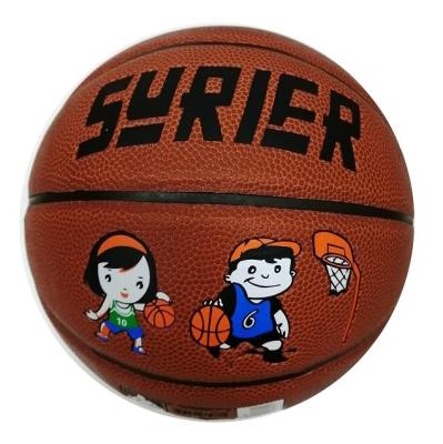 China Wholesale Mix Colored Child Indoor And Outdoor 4 Durable Toy Kids Outdoor Sport Size Basketball Hoop Rubber Ball for sale