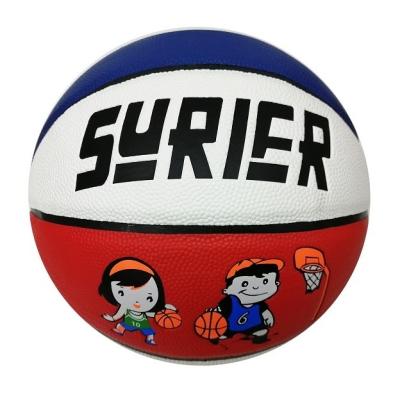 China High Quality Custom PU Basketball Size 4 Kids Basketball Game Child Rubber Rubber Basketball for sale