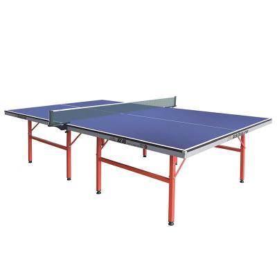 China Relaxtion Indoor Ping Pong Sports Folding Indoor Table Tennis Table Single-Fold 503 Fish Double Standard Cheap Price Household for sale