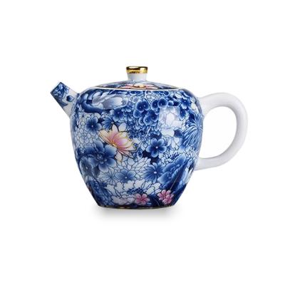 China Sustainable ready to ship Chinese traditional porcelain ceramic mini teapot for sale