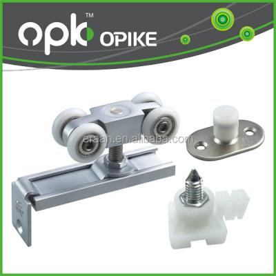 China OPK Door Wheel Manufacturer Premium Bearing Wooden Sliding Door Hanger Roller for sale