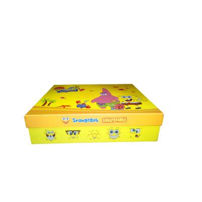 China Recycled Materials Modern Design Custom Toy Box Clothes Packaging Paper Box for sale