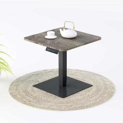 中国 Modern Design Height Adjustable Lifting (Height) Wooden Electric Dining Coffee Table 販売のため