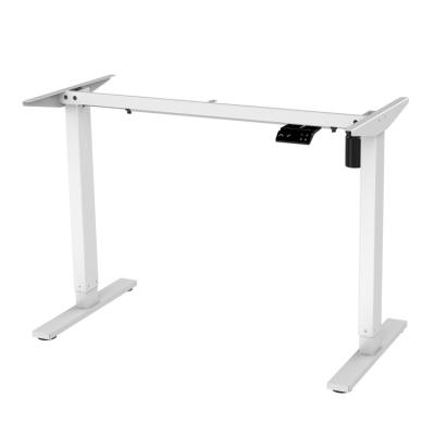 China (Height) Adjustable Modern Electric Ergonomic Elevating Table Leg Frame Height Adjustable Standing Go Across Table for sale