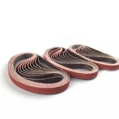 China High Quality 20*520mm Sanding Belt Polisher Sanding Belt 40-600 Clamped Abrasive Belt for sale