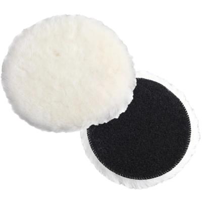 China High Quality 2/3/4 /5/6/7 Inch Car Pad Polish Pad Soft Body Polish Wool Disc Waxing Pad Polisher Tools for sale