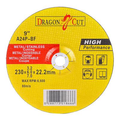 China Long Life High Performance Customization Metal Cutting Disc 125/180/230mm Cutting Wheel Metal Cutting Discs Stainless Steel Resin Grinding Wheels for sale