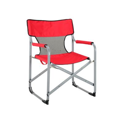 China Height Adjustable Folding (Height) Side Table Customized Outdoor Foldable Canvas Arm Makeup Director Chair for sale