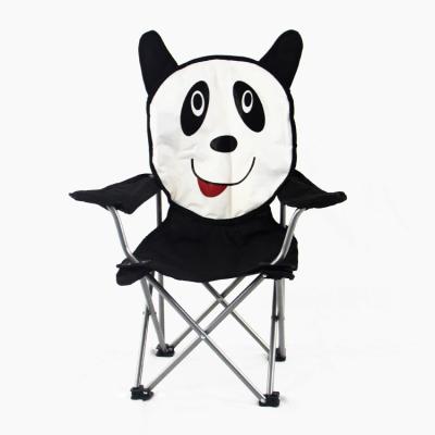 China Modern Outdoor Chair Cartoon Kid Squad Beach Chair, Metal Frame Easy Open And With Cup Holder Lawn Child Folding Chair for sale