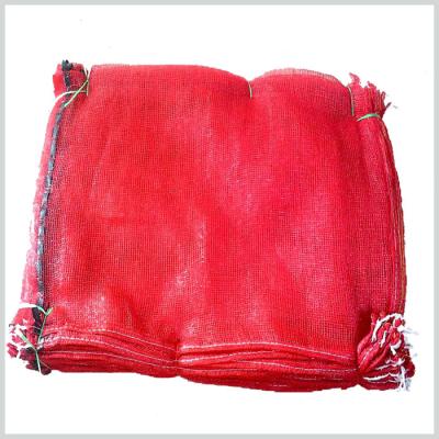 China Wholesale Disposable Onion Garlic Mesh Bag Fruit Packaging Sack China Vegetable Garlic Mesh Bag In Stock for sale