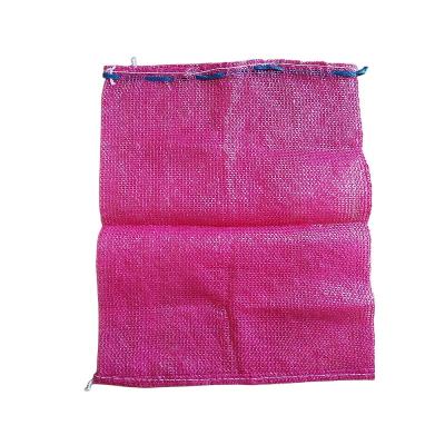 China Disposable Mesh Net Bag Onion Garlic Potato Storage Commodity Onion Bags Netted Bags For Vegetables for sale