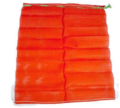 China Mesh Bags Fruits And Vegetables Disposable Garlic Mesh Bag In Stock for sale