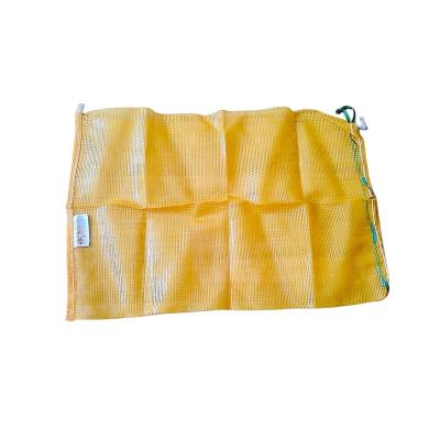 China Good Quality Disposable Onion Mesh Bag Plastic Red Pp Gauze Tubular Net Mesh Bags 50x80cm for sale