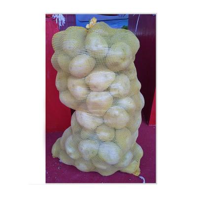 China Disposable Mesh Fruit Tubular Net Packing Onion Bags Mesh Net Bags For Packaging Vegetables for sale