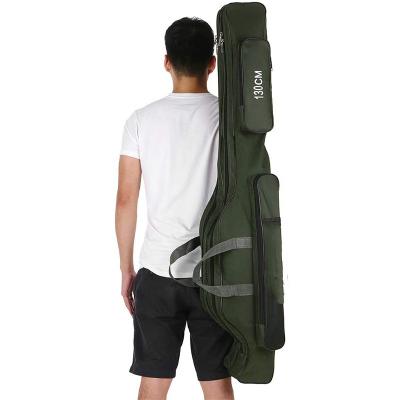 China Hot Selling Waterproof OEM Logo Shoulder Bag Reel Fishing Bag for sale