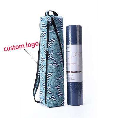 China Wholesale Custom Logo Water Proof Nylon Polyester Gym Yoga Mat Waterproof Eco Friendly Bags for sale