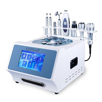 China Pigment Removal 7 in 1 Oxygen Beauty Face Peel Off RF Electroporation Microcurrent Face Lift Anti Aging Machine for sale