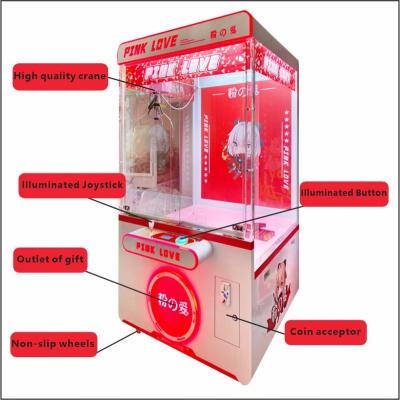 China Metal Indoor Big Shop Design coin machine Big doll machine Coin Operated Crane Catch Stuffed Toys for sale