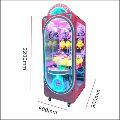 China Metal Custom transparency Shop Design Coin Operated claw machine toys arcade machine for sale