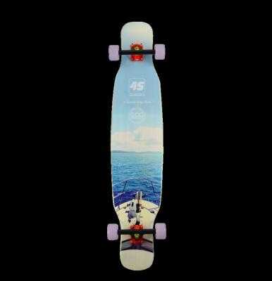 China Dance and Freeride Adult Bamboo Style Longboards Fiberglass Longboards for sale