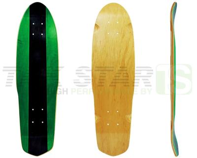 China Wholesale Empty Canadian Maple+Bamboo Mini Cruiser Skateboard Decks for sale