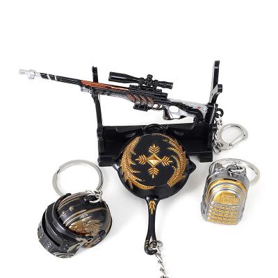 China Factory metal key chain high quality exquisite firearm wholesale low price directly from small for sale