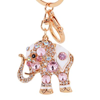 China Zinc Alloy Baby Useful Portable Animal Elephant Wholesale Price Factory Key Chain for sale