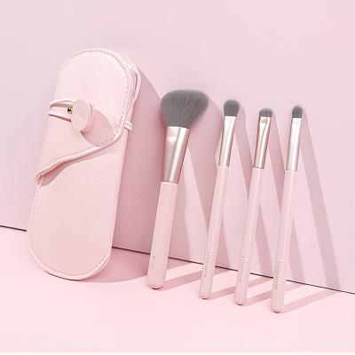 China Cheek Pink 4PIE Make brush Package Factory Direct Custom Customized Applicator Kawai IGOODCO ONEYIOO for sale