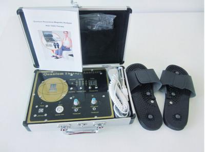 China Therapy Quantum Resonance Magnetic Analyzer with Massage Pads and Slipper   for sale