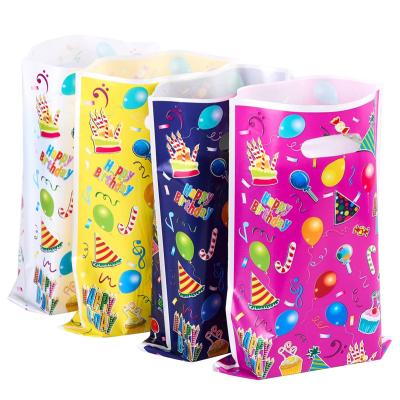 China Moisture Proof Plastic Gift Bags Assorted Colors for sale