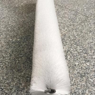 China Factory Price White Soft Nylon Inner Spiral Spring Brush Roller for sale