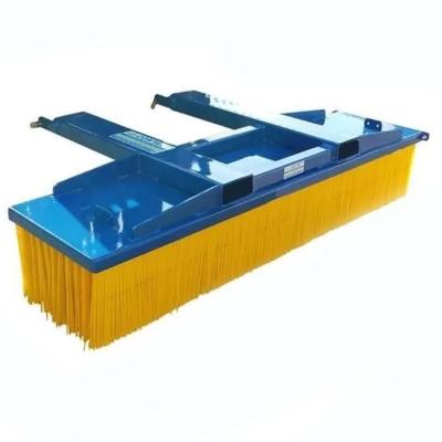 China Hotels Forklift Broom Attachment Forklift Mount Brooms for sale