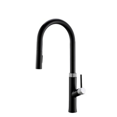 China Modern Brand New Black Water Faucet Commercial Kitchen Faucet Chrome Type With Great Price for sale