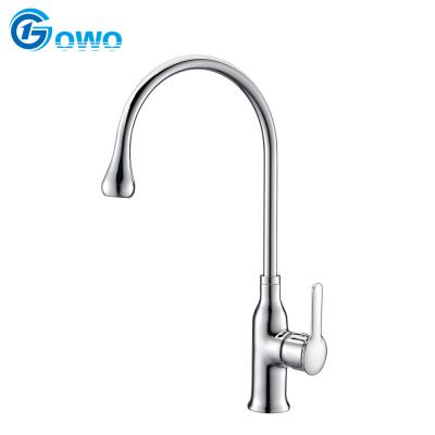 China OEM Modern Ceramic Valve Core Hole Good Quality Single Hole Kitchen Sink Faucet for sale