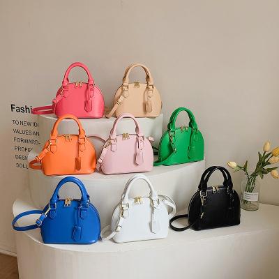 China Fashion DH Simple Hot Products Ladies Crossbody Purses Stone Pattern Shell Types Shoulder Bags Women Handbags Ladies for sale