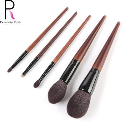 China Angular Blush Loving Complexion Factory Outlet Portable 5pcs High Quality Professional Private Label Beauty Makeup Brush Set for sale