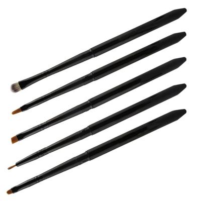 China Angular Blush 5pcs High Quality Portable Eye Lip Concealer Pencil Beauty Makeup Set Brush Set Maquillaje de pinceles de for sale