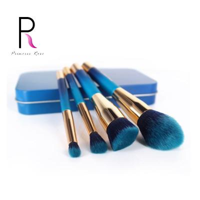 China Professional Eco-Friendly Beauty Care Cosmetic Magnet Makeup Brush Set Make Up Tools With Tin Box for sale